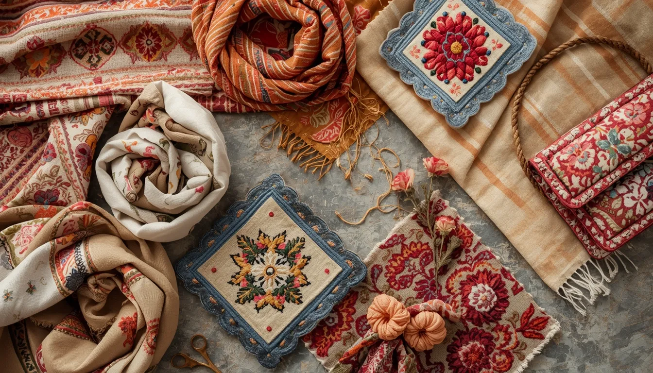 Handcrafted fabric accessories